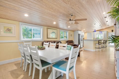 Family dining space