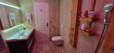 Deluxe Double Room | Bathroom | Shower, free toiletries, hair dryer, towels