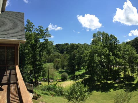 View from front porch