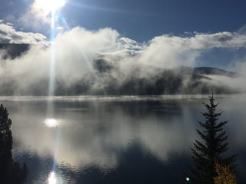Morning view from the deck