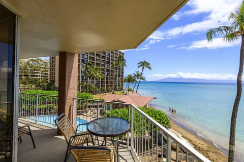 The view looking toward Lanai