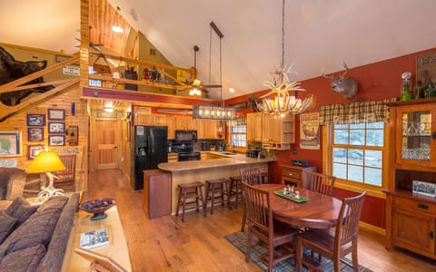Loft, Kitchen, and Dining Room!
