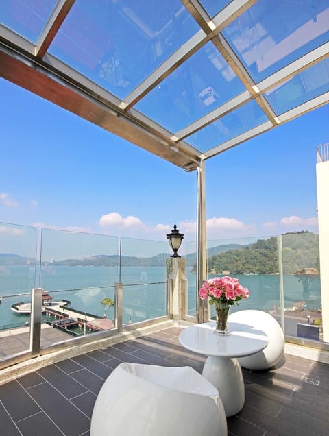 Signature Room, 2 Double Beds, Balcony | Terrace/patio