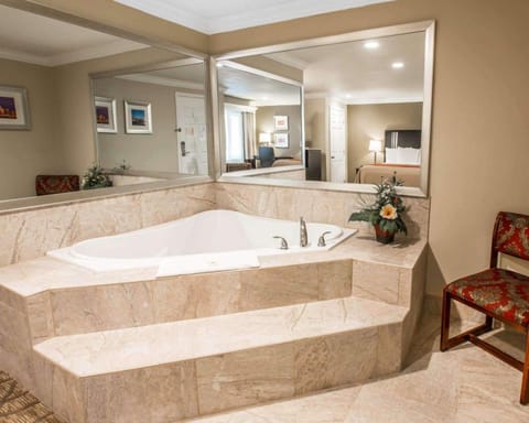 Superior Room, 1 King Bed with 2-person In Room Whirlpool, Non Smoking | Pillowtop beds, desk, laptop workspace, blackout drapes