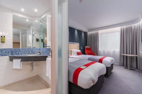 In-room safe, desk, blackout drapes, iron/ironing board