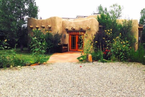 Front entrance and parking