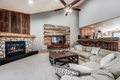 Townhome, 3 Bedrooms | Living area | TV