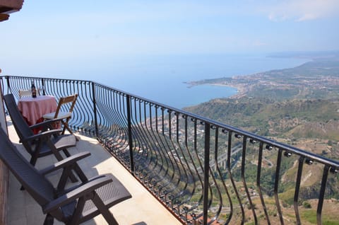 Economy Double Room, Balcony, Partial Sea View | View from room