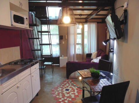 Loft | Minibar, individually furnished, desk, laptop workspace