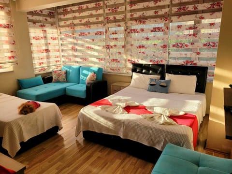 Family Quadruple Room | Desk, laptop workspace, free WiFi, bed sheets