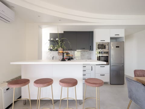 Apartment, Sea View, Beachfront | 1 bedroom, in-room safe, desk, soundproofing