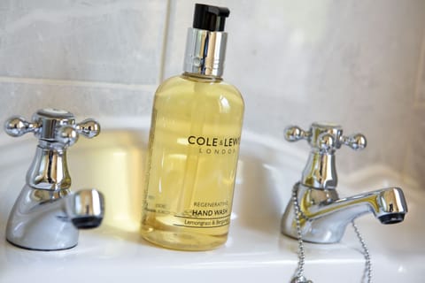 Free toiletries, towels, soap, shampoo