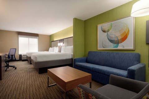 Suite, Multiple Beds | In-room safe, laptop workspace, iron/ironing board