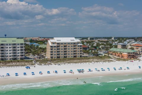 Walkout Beachfront and Waterfront 2 Bedroom Condo @ Emerald Dunes on Crystal Beach