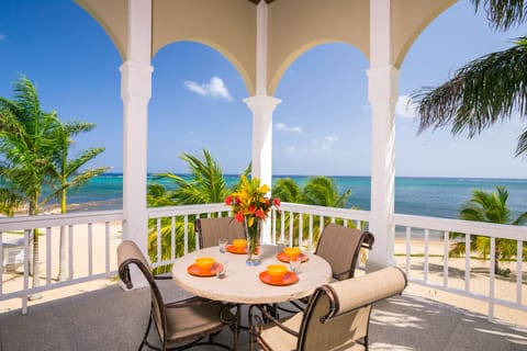 Enjoy private outdoor dinners with an incredible view