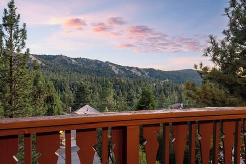 Private Deck! - Private Deck! With ski slope and treetop valley views, private hot tub, and seating!
