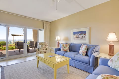 Living Room w/Waterfront View