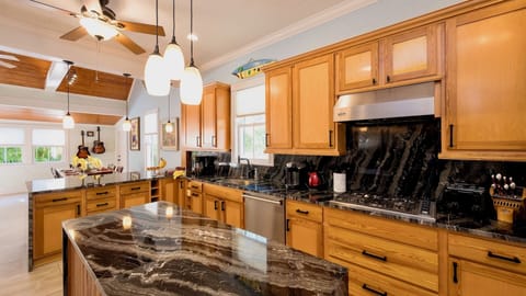 This home was made for entertaining a large group...