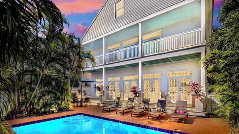 Conch Casa Grande has a spacious and private pool area...