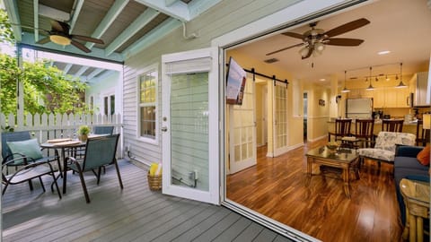 Saltwater Harmony is a cozy and beautifully furnished first-floor condo in the Shipyard at the Truman Annex...