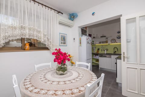 Kitchen with snack area, also  Airconditioned.