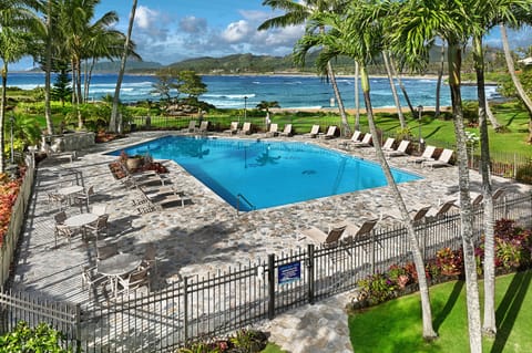 Take time to refresh or relax by the pool