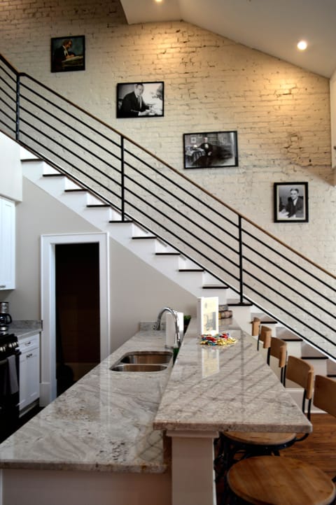 Staircase to loft