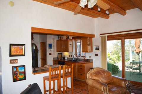 Kitchen View from Living Room