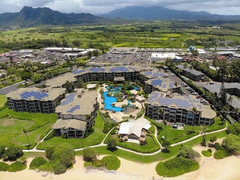 Waipouli Beach Resort just steps to the sand