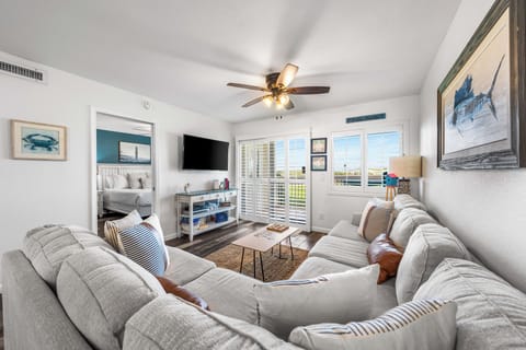 HSRC Living Area with Balcony Access & 50" TV