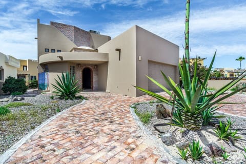 front of the house