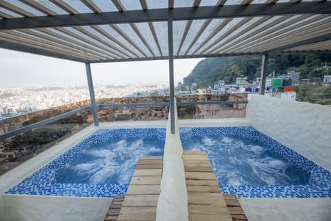Rooftop pool