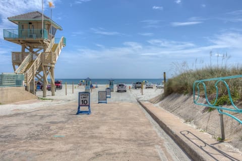 Drive your car across the street onto the drive-on beach within minutes!