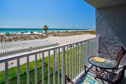 Beachfront Studio with an Incredible View from the Private Balcony