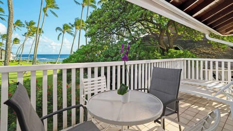 Kiahuna Plantation #186 - Ocean View Dining Lanai - Parrish Kauai