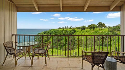 Pali Ke Kua #227 - Oceanfront Lanai View - Parrish Kauai