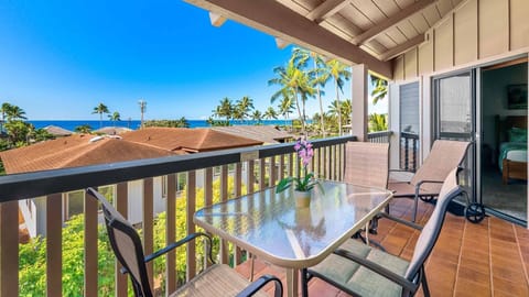 Nihi Kai Villas at Poipu #524 - Covered Ocean View Lanai - Parrish Kauai