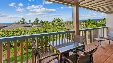 Nihi Kai Villas at Poipu #803 - Ocean & Mountain View Seating & Dining Lanai - Parrish Kauai