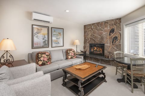 Living Room - Living room with fireplace