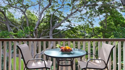 Waikomo Stream Villas #432 - Dining Lanai View - Parrish Kauai