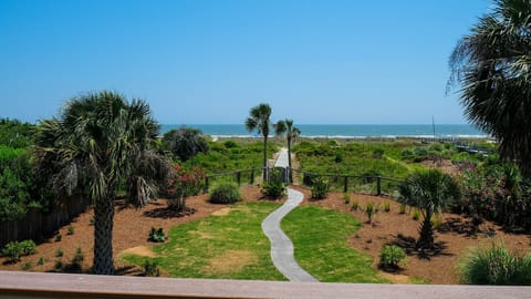 View from deck-path and boardwalk that lead to dune