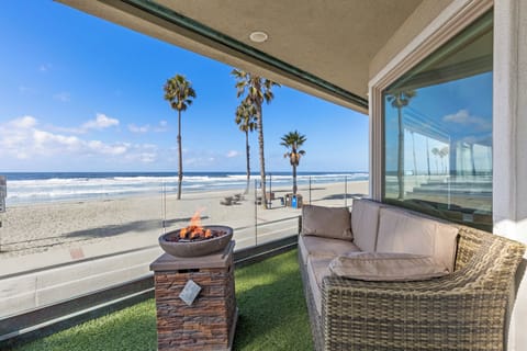 Cozy by the Fire on Your Own Private Balcony