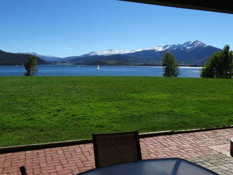 Patio View of Lake Dillon - Patio View of Lake Dillon
