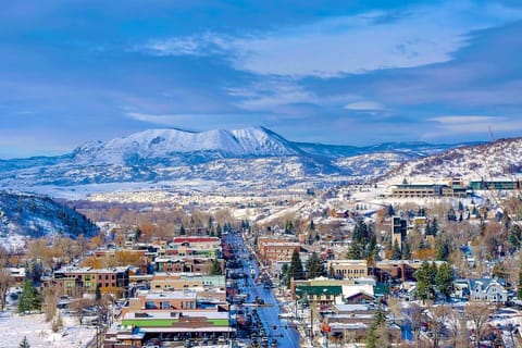 Downtown and Sleeping Giant Views from the Little Moon Retreat