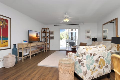 Living Room with Covered Deck