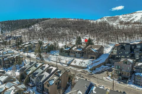 Old Town Park City vacation rental with private hot tub, walk to skiing and Main Street.