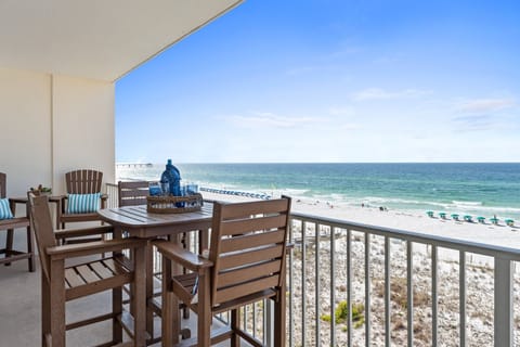 Balcony Views - Directly south, the beautiful Gulf of Mexico awaits! Nothing at all to interrupt your views!