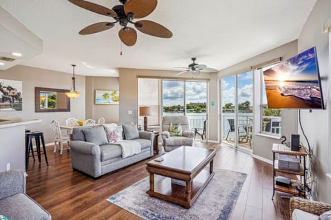 Spacious Living Room with Balcony Access