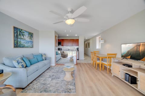 Living Area and Full Kitchen