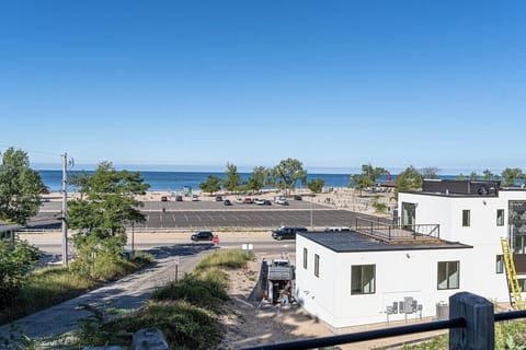 Walk across the street and you're at the beach.